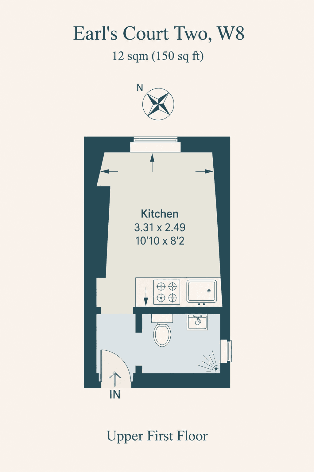 Earl's Court Two — floorplan